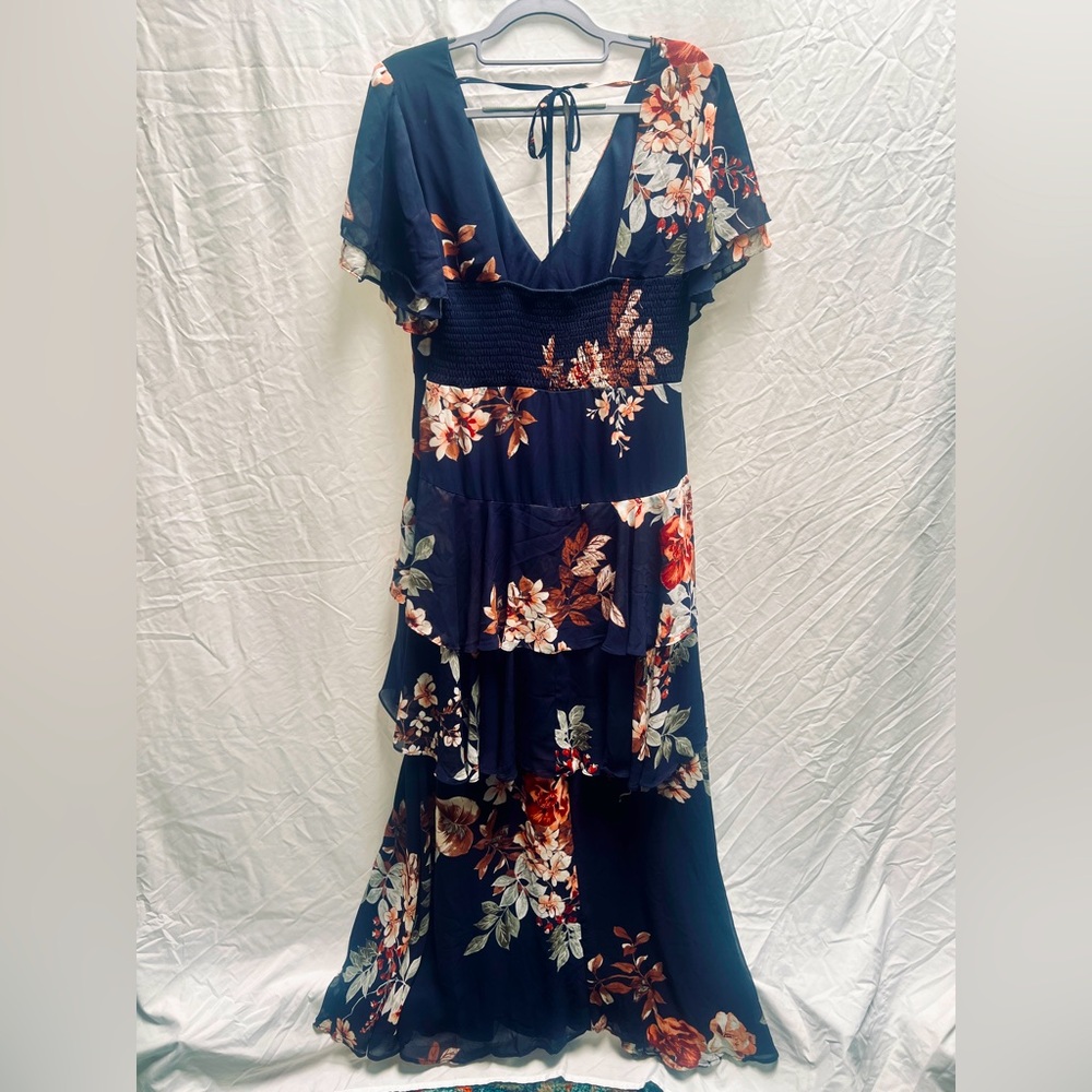 Lulu’s long flowy dress
